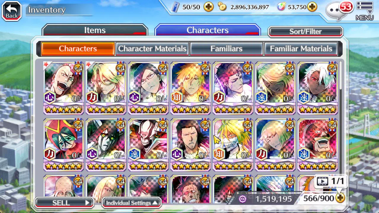 Bleach: Brave Souls Accounts [GLOBAL]53K Orb|TYBW26(BazzB,Jugram,Uryu),Ichigo 1 image 10