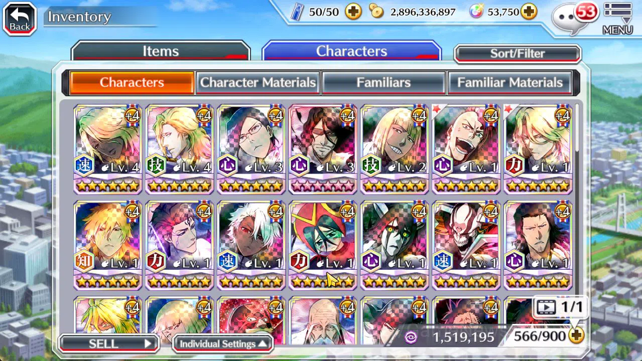 Bleach: Brave Souls Accounts [GLOBAL]53K Orb|TYBW26(BazzB,Jugram,Uryu),Ichigo 1 image 11