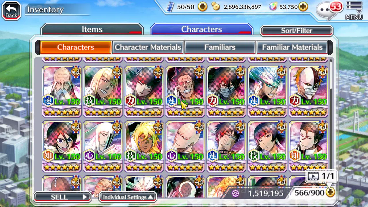 Bleach: Brave Souls Accounts [GLOBAL]53K Orb|TYBW26(BazzB,Jugram,Uryu),Ichigo 1 image 9