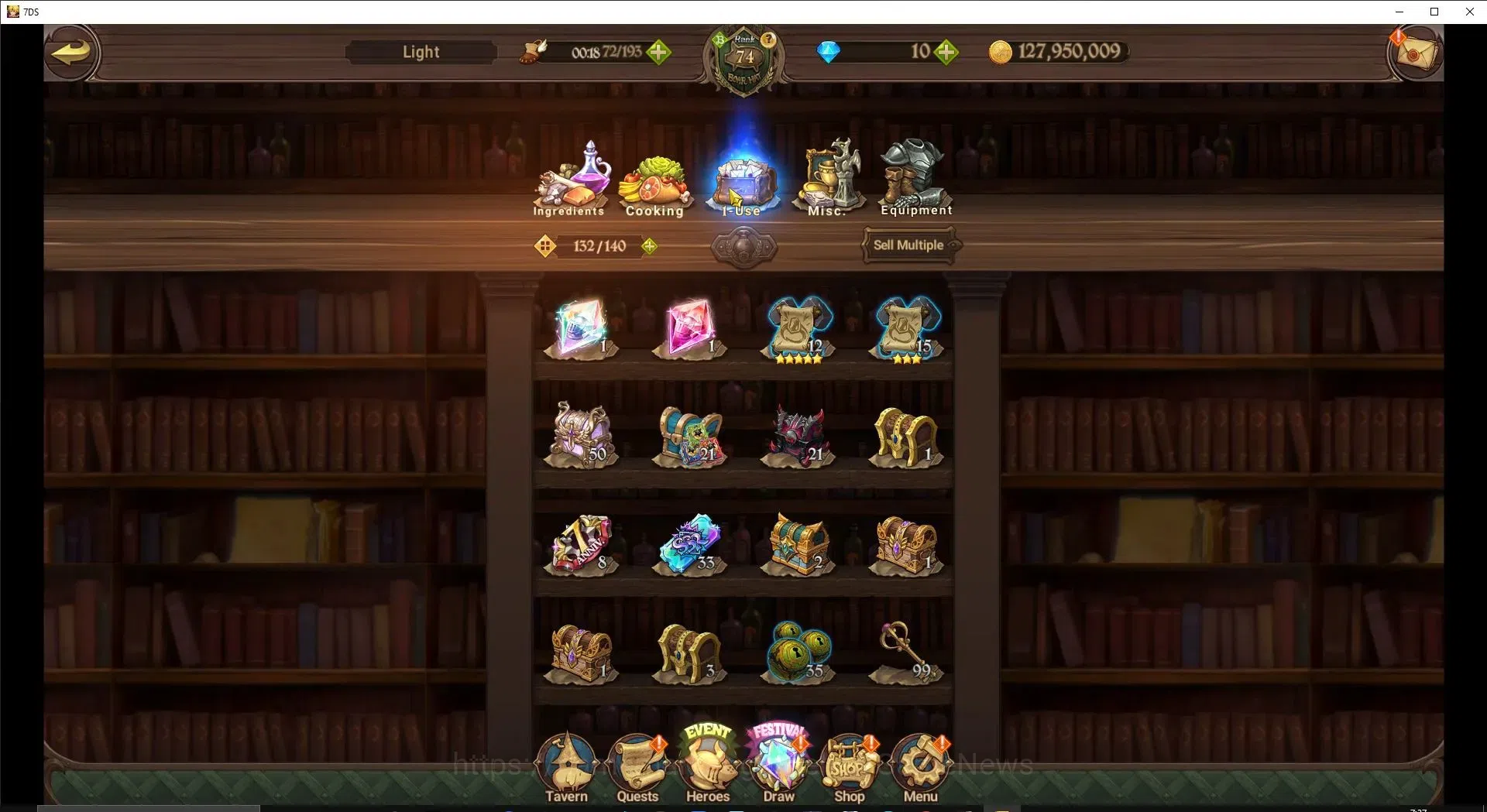The Seven Deadly Sins: Grand Cross Accounts ASIA|2,3M CC|40 LS|3 LR+7 UR|Nemesis Meliodas6/6,H image 14