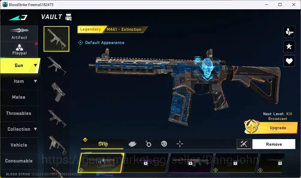 Blood Strike Accounts ASIA |1 Evo M1887-Destroyer|1 Eternal AUG-Empyrean image 3
