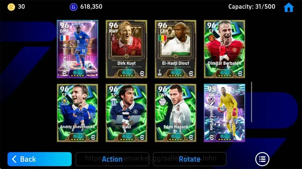 eFootball Accounts Android|PW 3210|Platini Tsubasa,Fablo Cannavaro Ep image 6