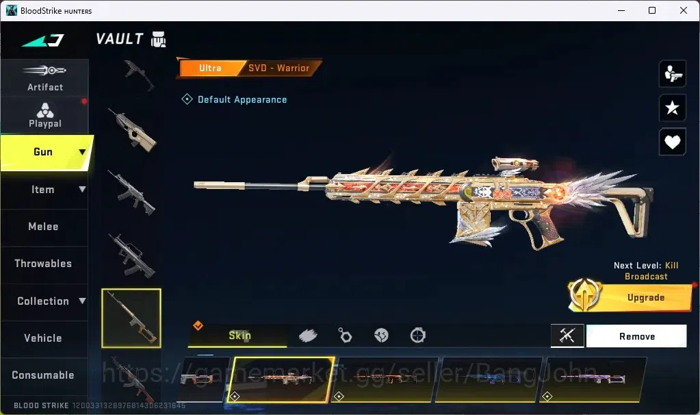 Blood Strike Accounts ASIA | 1 EVO: FAL-Evolved Draco |CollabGun 2 AOT,1 image 12