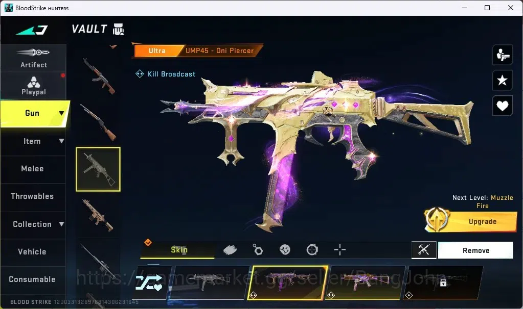 Blood Strike Accounts ASIA | 1 EVO: FAL-Evolved Draco |CollabGun 2 AOT,1 image 13