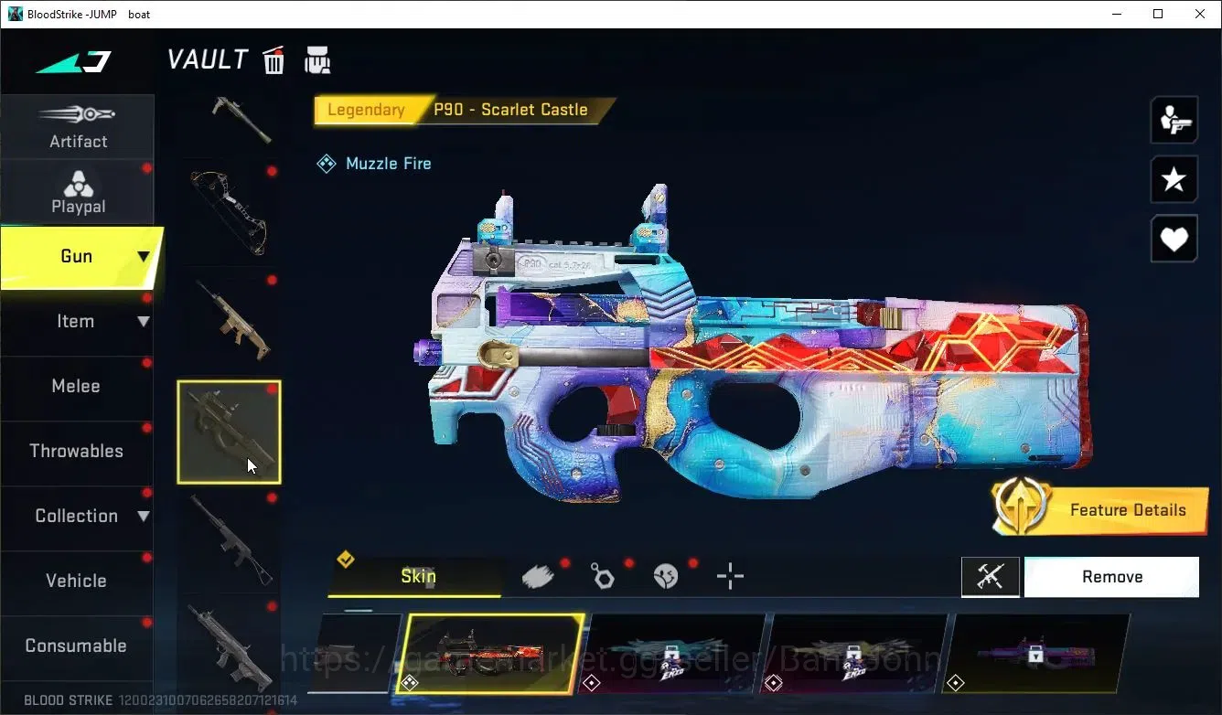 Blood Strike Accounts Collab Skin ASIA |Melee Katana-Ronin|1 Collab Gun:MCX-The Worst Future(TR)|2 Ultra|6 Legendary Gun|2 6