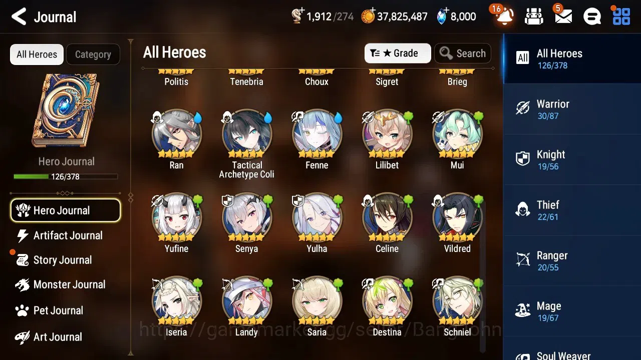Epic Seven Accounts Global Unverif|8 ML(Boss Arunka,LOT Schales,DB sen image 13