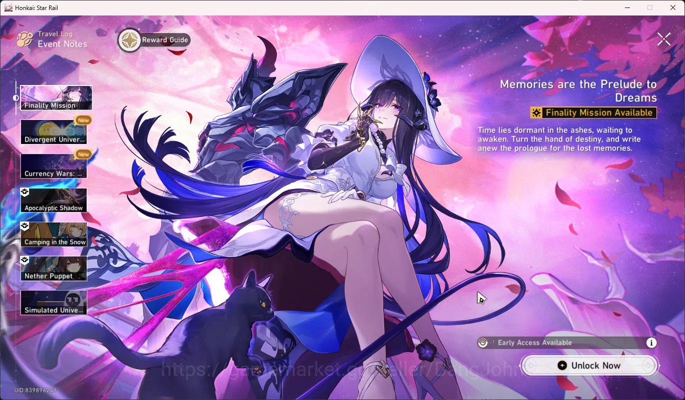Honkai Star Rail Accounts ASIA TL50|Cherydra E1+Sign|Cyrene+Sign|Phainon|Dan image 8