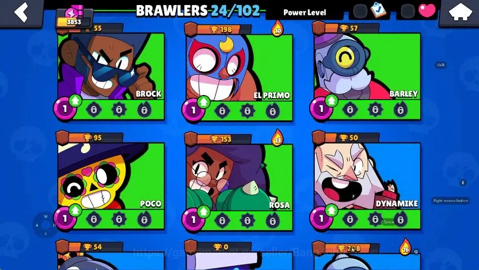 Brawl Stars Accounts Android | 3853 Thropy|24 Brawler-2 Max Lv(Mortis,E image 5