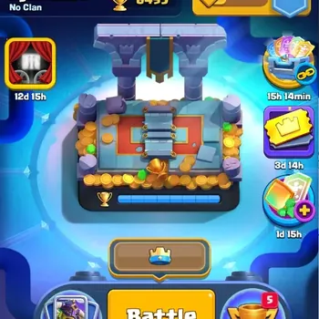 Clash Royale Accounts High-End Trophy 6493|CL 1090|KTL 12|114 Cards|3 Champ|2 Hero|12 Evo|Arena 17|2K Gems+222K