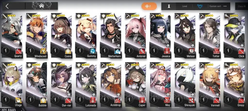 Arknights Accounts Lv 85|204 OP+35 Skin|20,6K Oru+37 Origin|9 Limited image 12