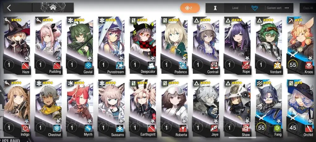 Arknights Accounts Lv 85|204 OP+35 Skin|20,6K Oru+37 Origin|9 Limited image 13