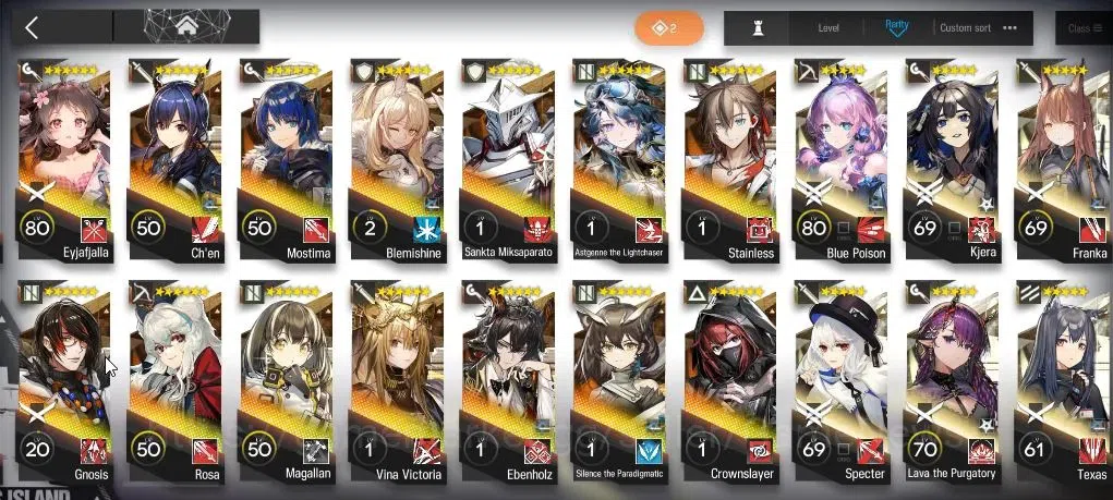 Arknights Accounts Lv 85|204 OP+35 Skin|20,6K Oru+37 Origin|9 Limited image 6