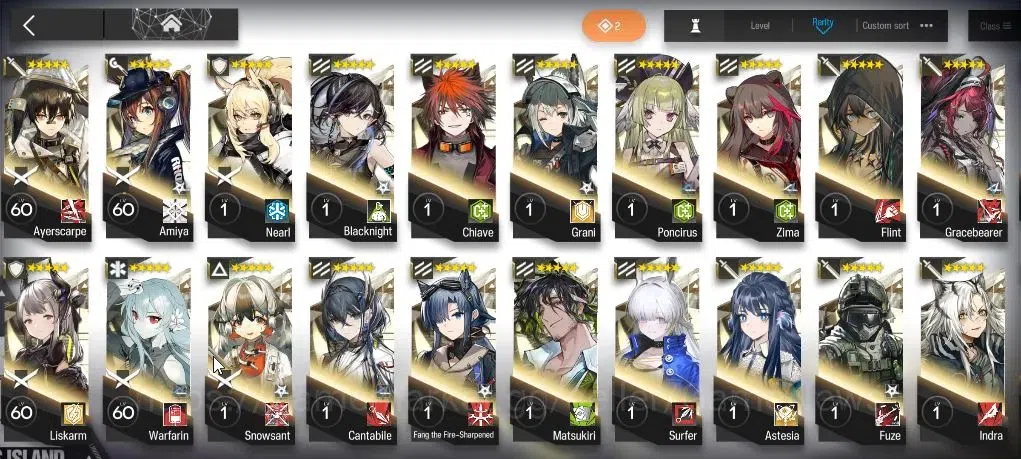 Arknights Accounts Lv 85|204 OP+35 Skin|20,6K Oru+37 Origin|9 Limited image 7