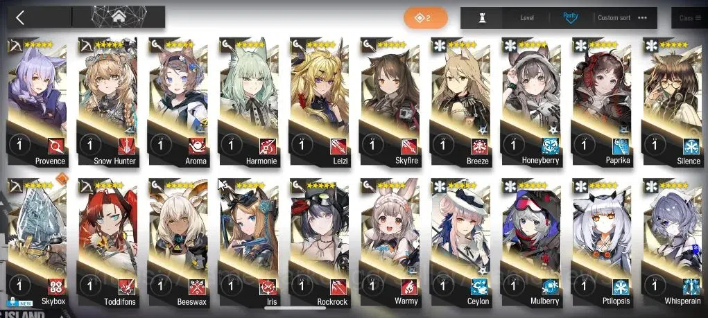 Arknights Accounts Lv 85|204 OP+35 Skin|20,6K Oru+37 Origin|9 Limited image 9