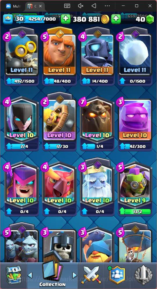 Clash Royale Accounts Lv 30 |Trophy 8000|KTL 11|Card 111| 2 Hero|3 EVO|1 image 15