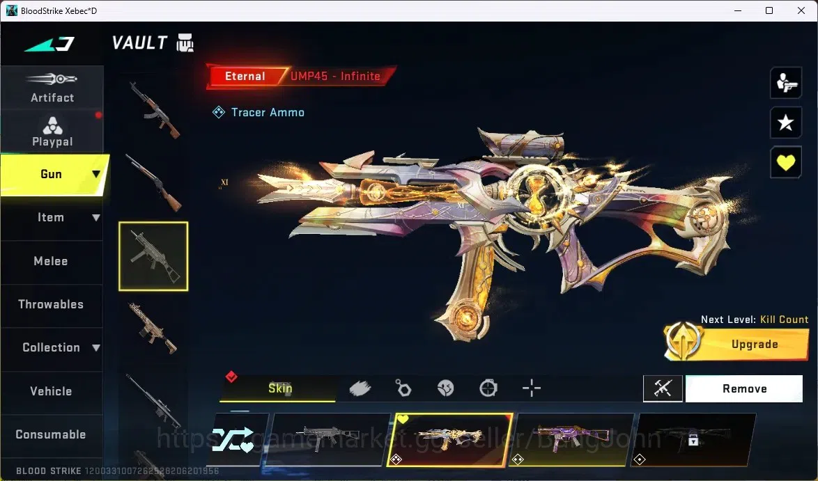 Blood Strike Accounts ASIA | Eternal MELE: Chainblade | Eternal UMP45 -  image 10