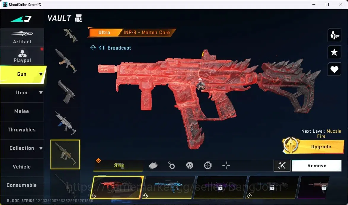 Blood Strike Accounts ASIA | Eternal MELE: Chainblade | Eternal UMP45 -  image 3