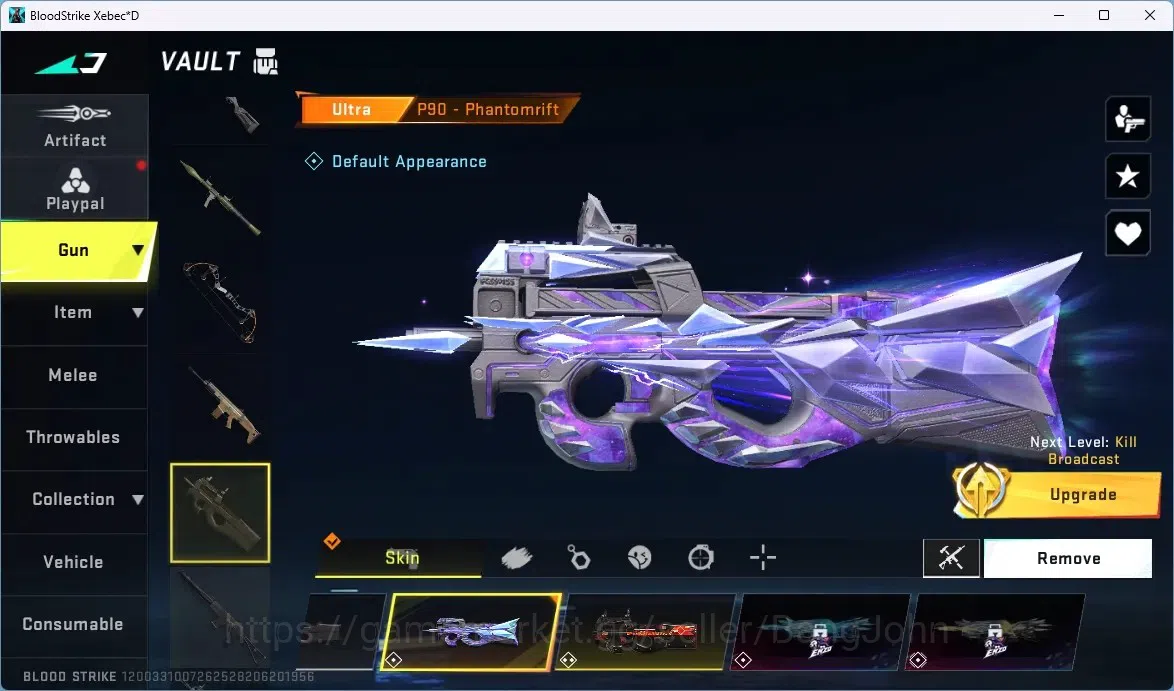 Blood Strike Accounts ASIA | Eternal MELE: Chainblade | Eternal UMP45 -  image 4