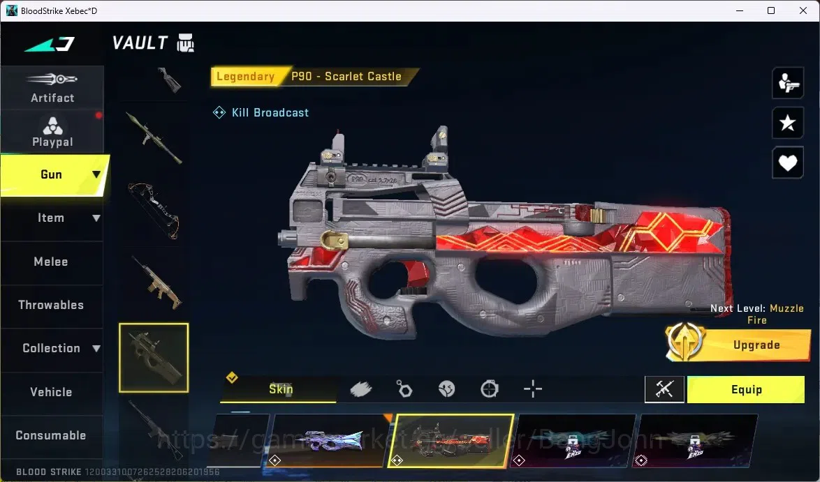 Blood Strike Accounts ASIA | Eternal MELE: Chainblade | Eternal UMP45 -  image 5