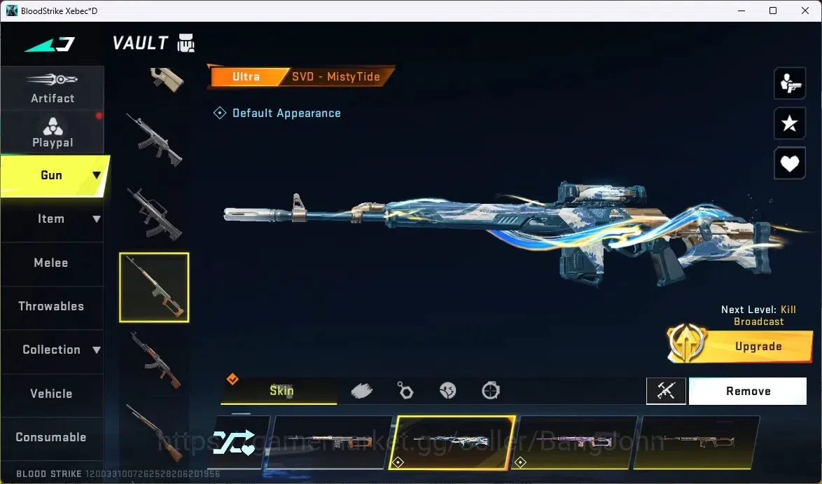 Blood Strike Accounts ASIA | Eternal MELE: Chainblade | Eternal UMP45 -  image 8