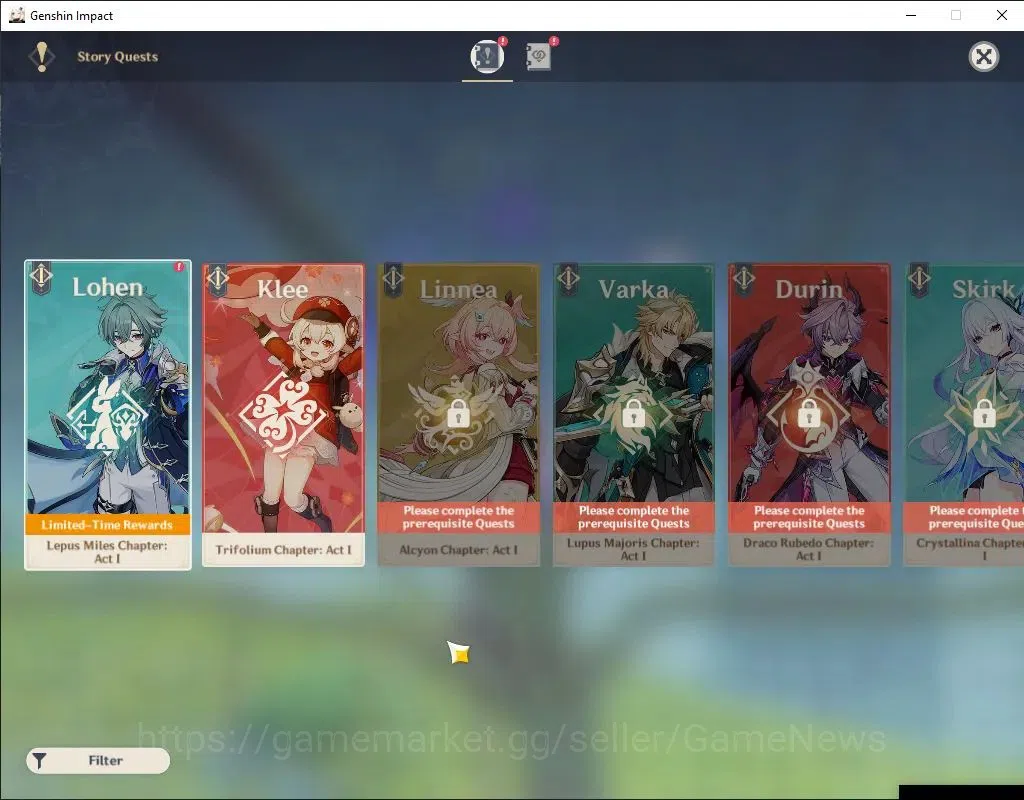 Honkai Star Rail Accounts Asia|TL 69|Free GI|15 Limited|(Phainon,Hysilens,SW image 17