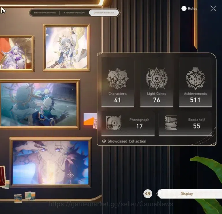Honkai Star Rail Accounts Asia|TL 69|Free GI|15 Limited|(Phainon,Hysilens,SW image 3