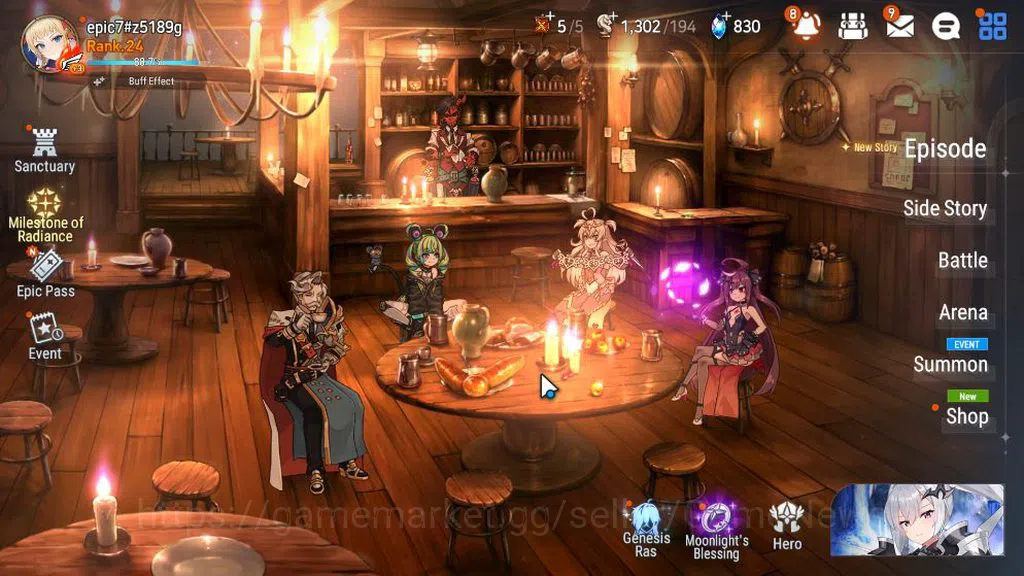 Epic Seven Accounts GLOBAL UNVERIF|New Era|2 ML(LOT Scales,US Choux)+ image 1