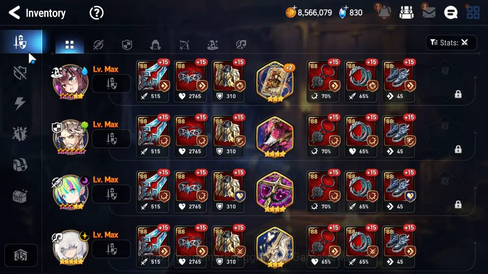 Epic Seven Accounts GLOBAL UNVERIF|New Era|2 ML(LOT Scales,US Choux)+ image 9
