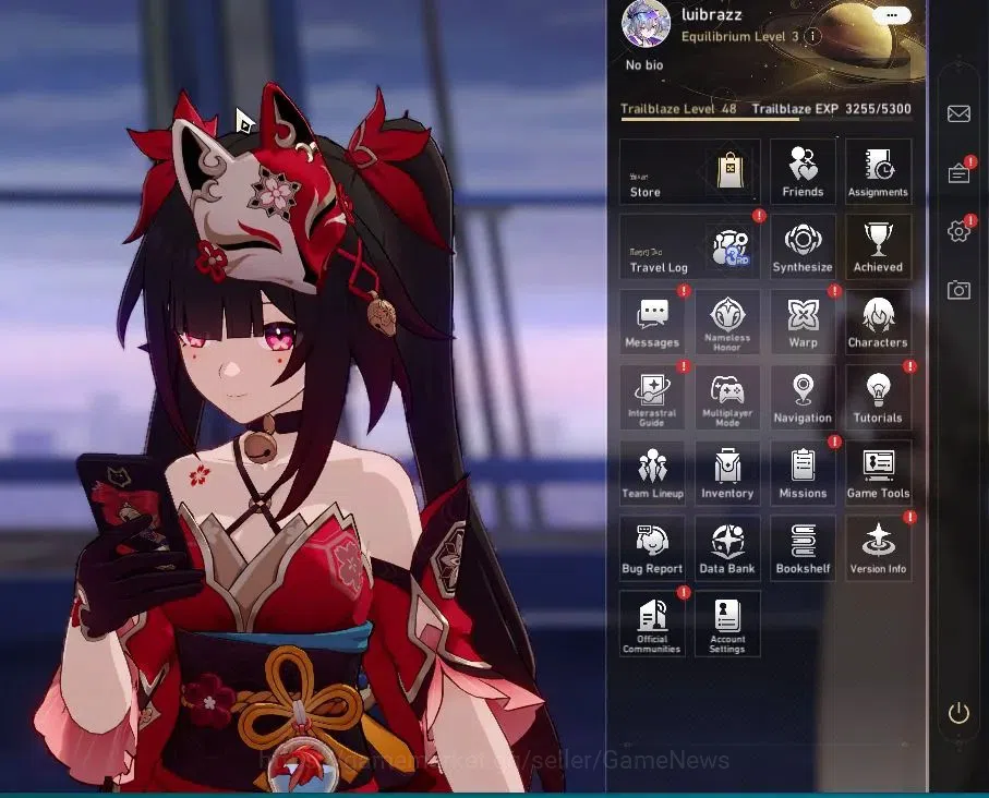Honkai Star Rail Accounts Asia|TL 48|5 Limited|Silver Wolf 999,Sparkle,Huohu image 1