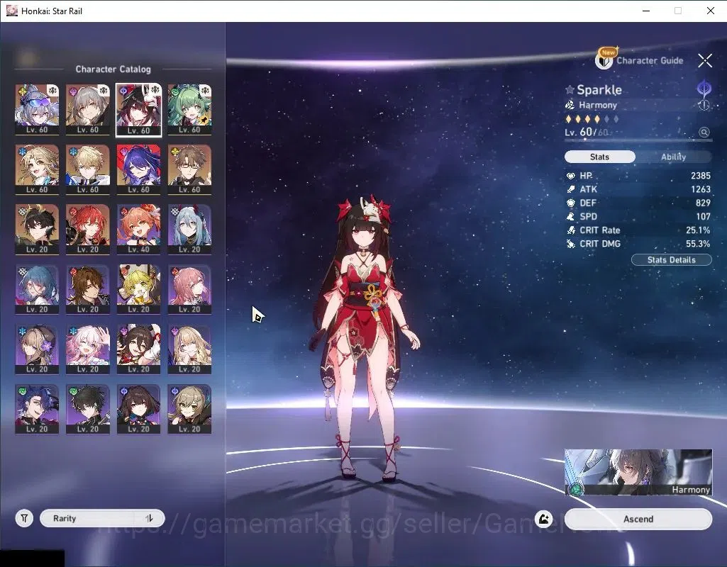 Honkai Star Rail Accounts Asia|TL 48|5 Limited|Silver Wolf 999,Sparkle,Huohu image 4