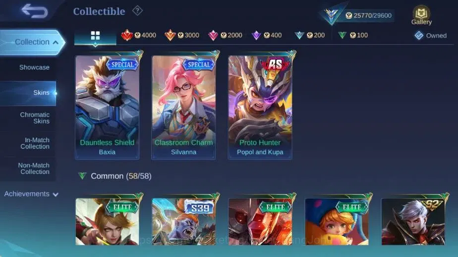 Mobile Legends: Bang Bang Accounts Global|Skin 108|Expert|Collector Natalia,Lightborn image 14