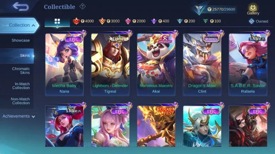Mobile Legends: Bang Bang Accounts Global|Skin 108|Expert|Collector Natalia,Lightborn image 6