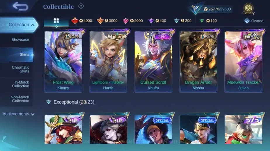 Mobile Legends: Bang Bang Accounts Global|Skin 108|Expert|Collector Natalia,Lightborn image 9