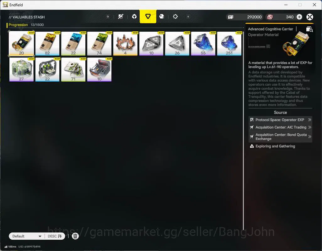 Arknights: Endfield Accounts NA, starter fresh, Ardelia, Tangtang, Amber WP 6s  image 11