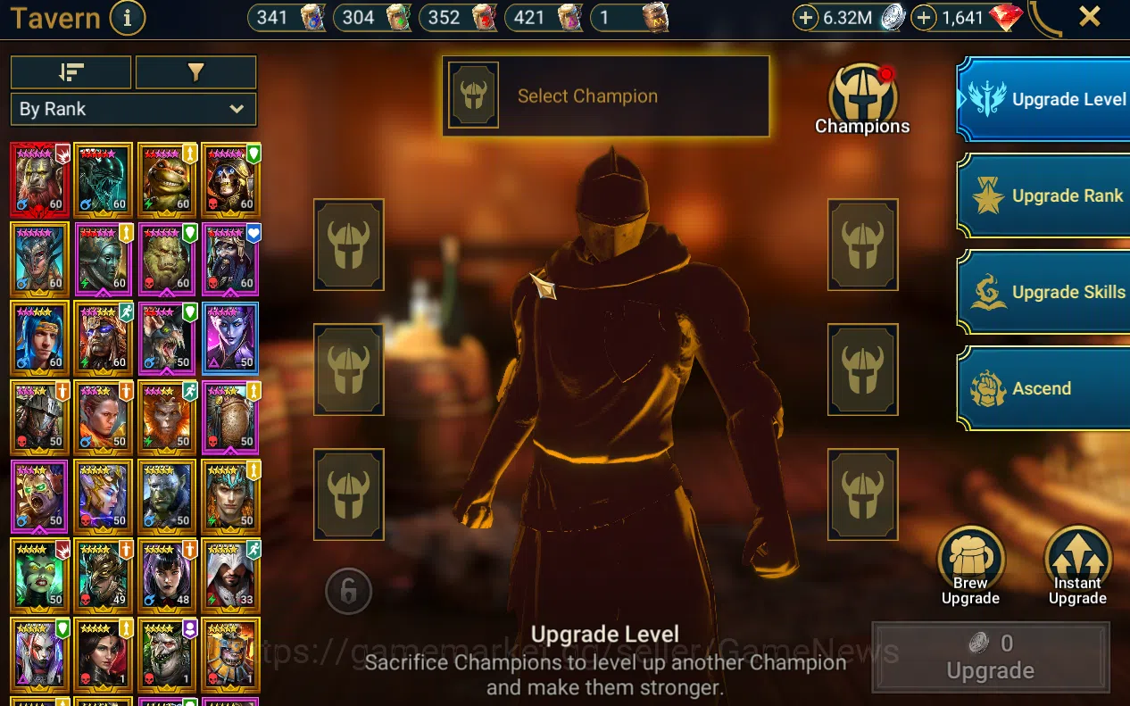 Raid: Shadow Legends Accounts Lv 52 909k Pwr|1 Myth Gizmak + 22 Legends(Xenomorp image 11