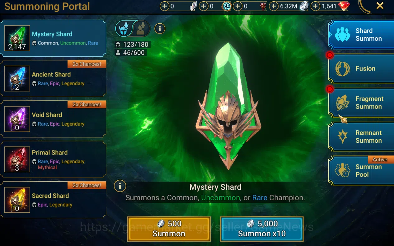 Raid: Shadow Legends Accounts Lv 52 909k Pwr|1 Myth Gizmak + 22 Legends(Xenomorp image 8