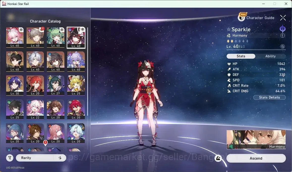 Honkai Star Rail Accounts Asia | TL30|Ruan Mei |Phainon+Sign |Sparkle |Huohu image 14