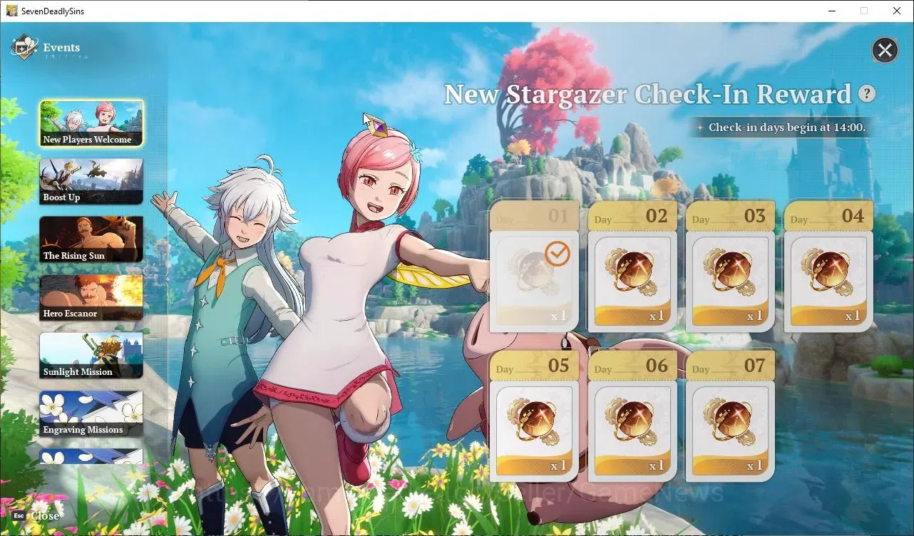 The Seven Deadly Sins: Origin Accounts EUROPE |Fresh Starter Lvl 2|2 SSR| Escanor, Guila, & 5 SR |2 SSR Selector|24 Pick Up 5