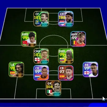 eFootball Accounts Legends & Iconic Players Android |BigTime (Gianluigi Buffon)|Epic Gerrard,Andriy S|ShowTime