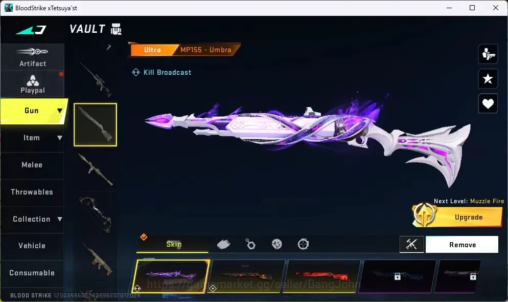 Blood Strike Accounts ASIA | 1 ETERNAL: KAG-6-Dynamite|Eternal RAN-Rave| image 11