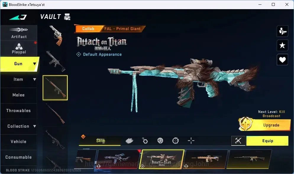 Blood Strike Accounts ASIA | 1 ETERNAL: KAG-6-Dynamite|Eternal RAN-Rave| image 16