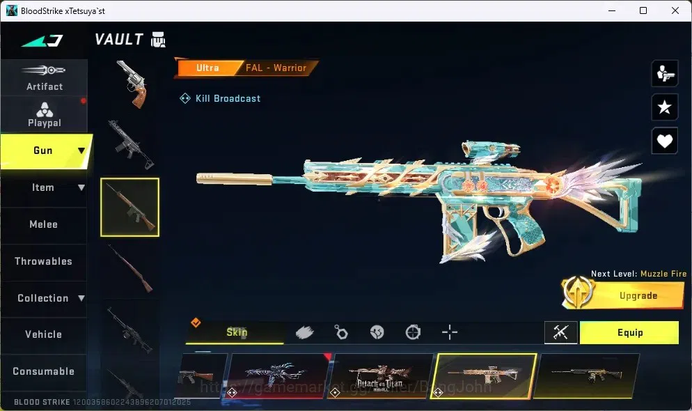 Blood Strike Accounts ASIA | 1 ETERNAL: KAG-6-Dynamite|Eternal RAN-Rave| image 17