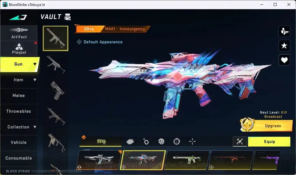 Blood Strike Accounts ASIA | 1 ETERNAL: KAG-6-Dynamite|Eternal RAN-Rave| image 3