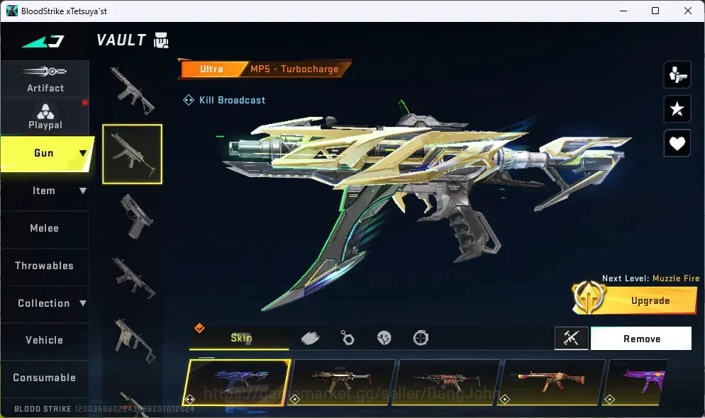 Blood Strike Accounts ASIA | 1 ETERNAL: KAG-6-Dynamite|Eternal RAN-Rave| image 4