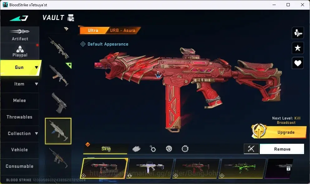 Blood Strike Accounts ASIA | 1 ETERNAL: KAG-6-Dynamite|Eternal RAN-Rave| image 9