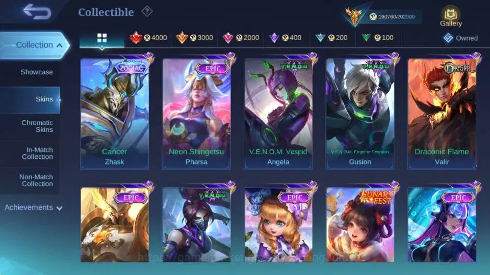 Mobile Legends: Bang Bang Accounts Global|Skin 475|Mega|Legend Saber+Alucard+Alpha,KO image 11