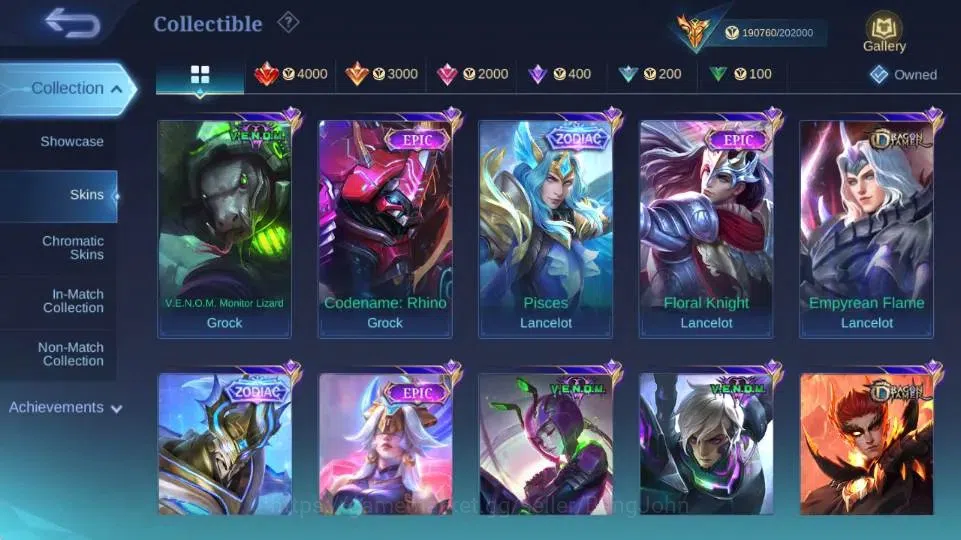 Mobile Legends: Bang Bang Accounts Global|Skin 475|Mega|Legend Saber+Alucard+Alpha,KO image 12