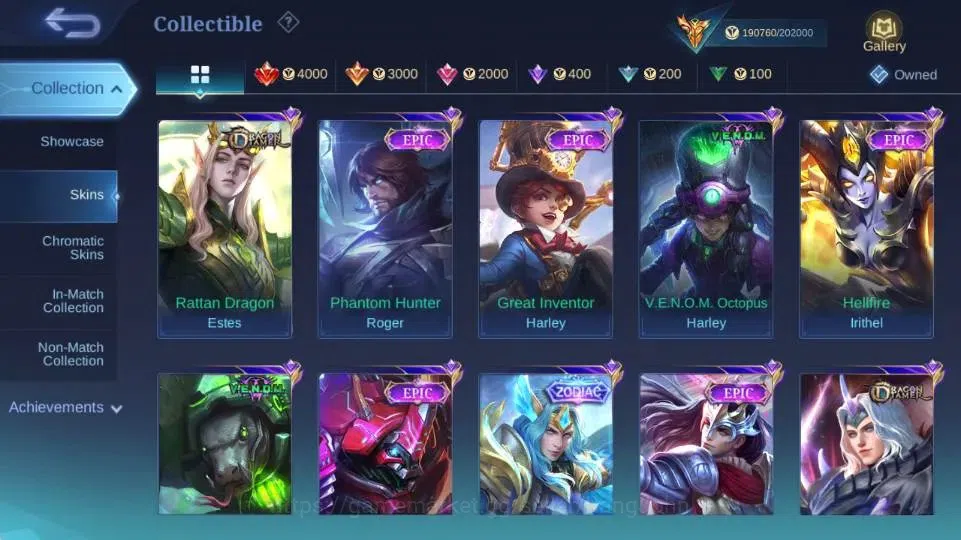 Mobile Legends: Bang Bang Accounts Global|Skin 475|Mega|Legend Saber+Alucard+Alpha,KO image 13