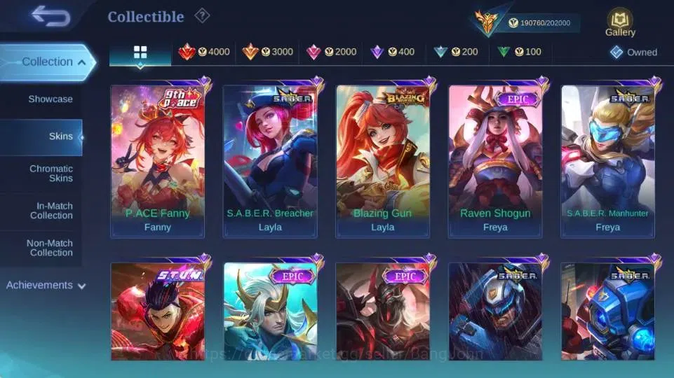 Mobile Legends: Bang Bang Accounts Global|Skin 475|Mega|Legend Saber+Alucard+Alpha,KO image 15