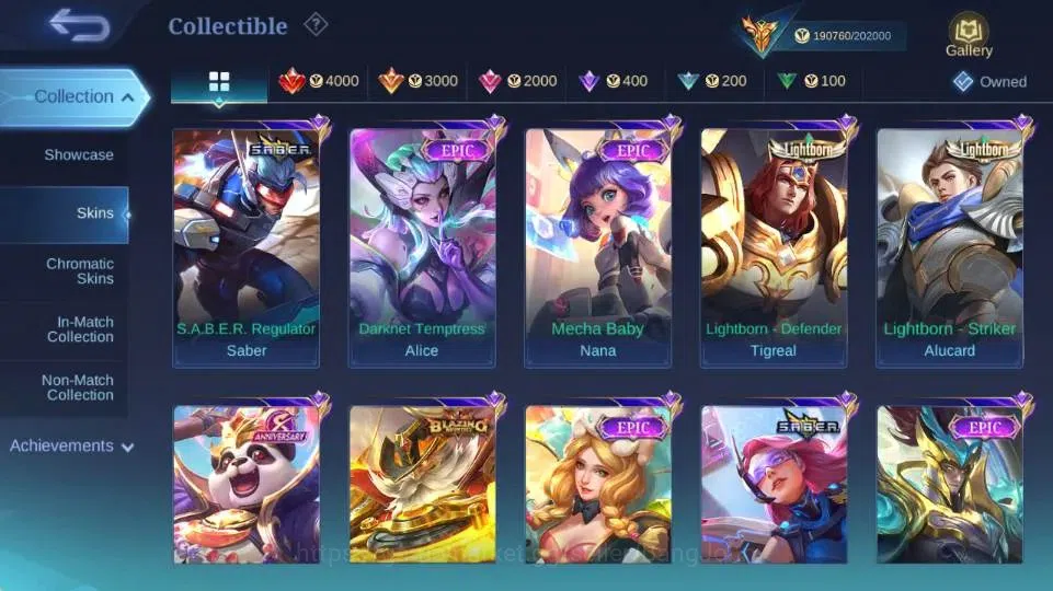 Mobile Legends: Bang Bang Accounts Global|Skin 475|Mega|Legend Saber+Alucard+Alpha,KO image 17